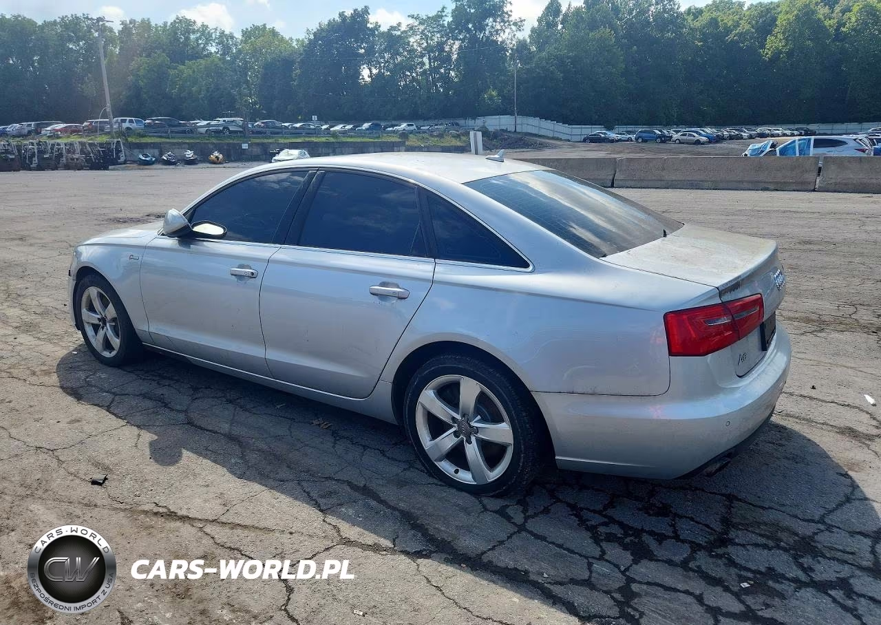2012 Audi A6 Premium Plus VIN:WAUGGAFC7CN061870 - 2