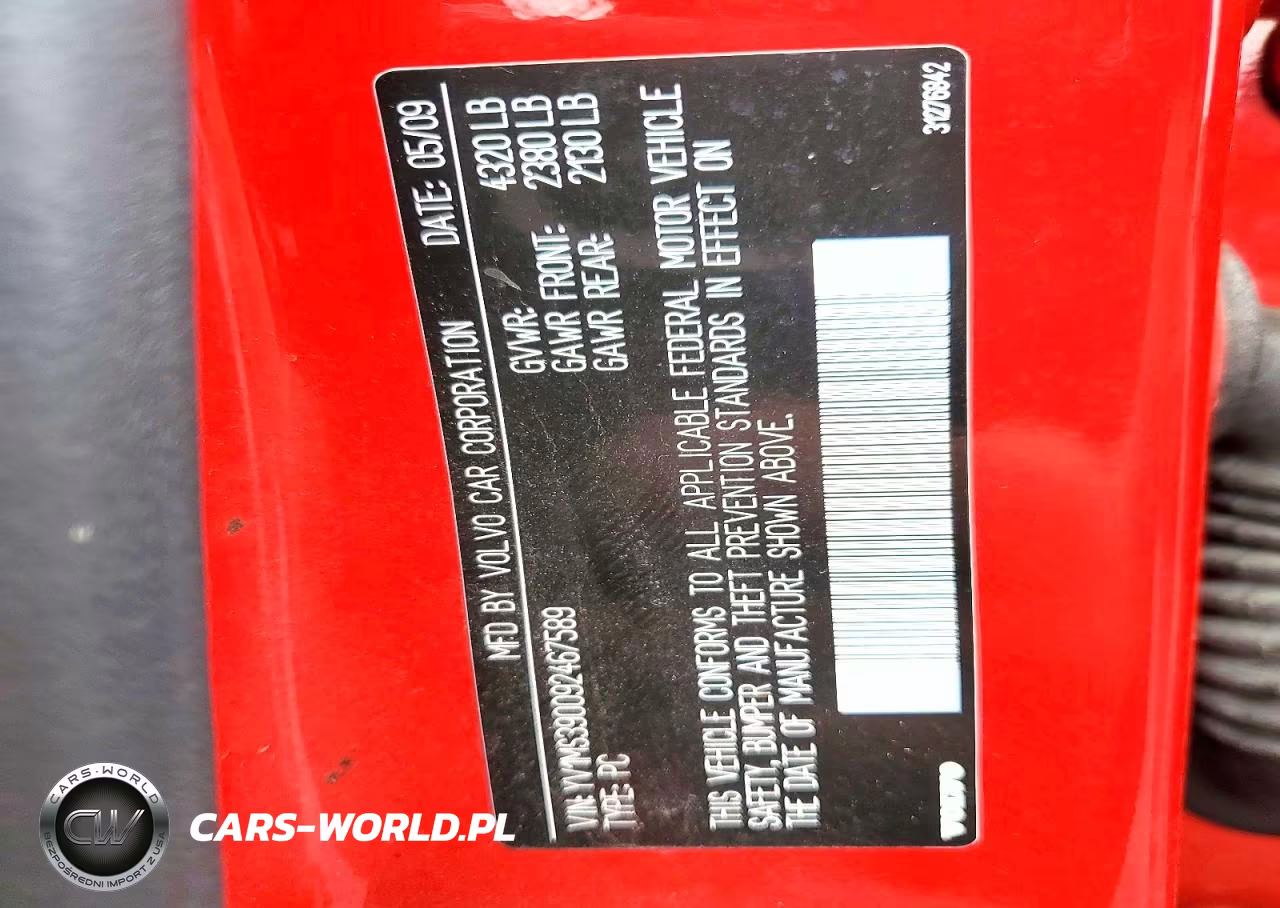 2009 Volvo S40 2.4I VIN:YV1MS390092467589 - 12