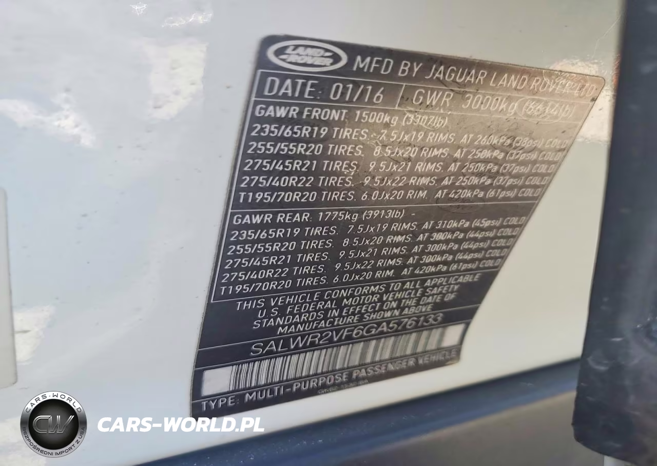 2016 Land Rover Range Rover Sport Hse VIN:SALWR2VF6GA576133 - 13