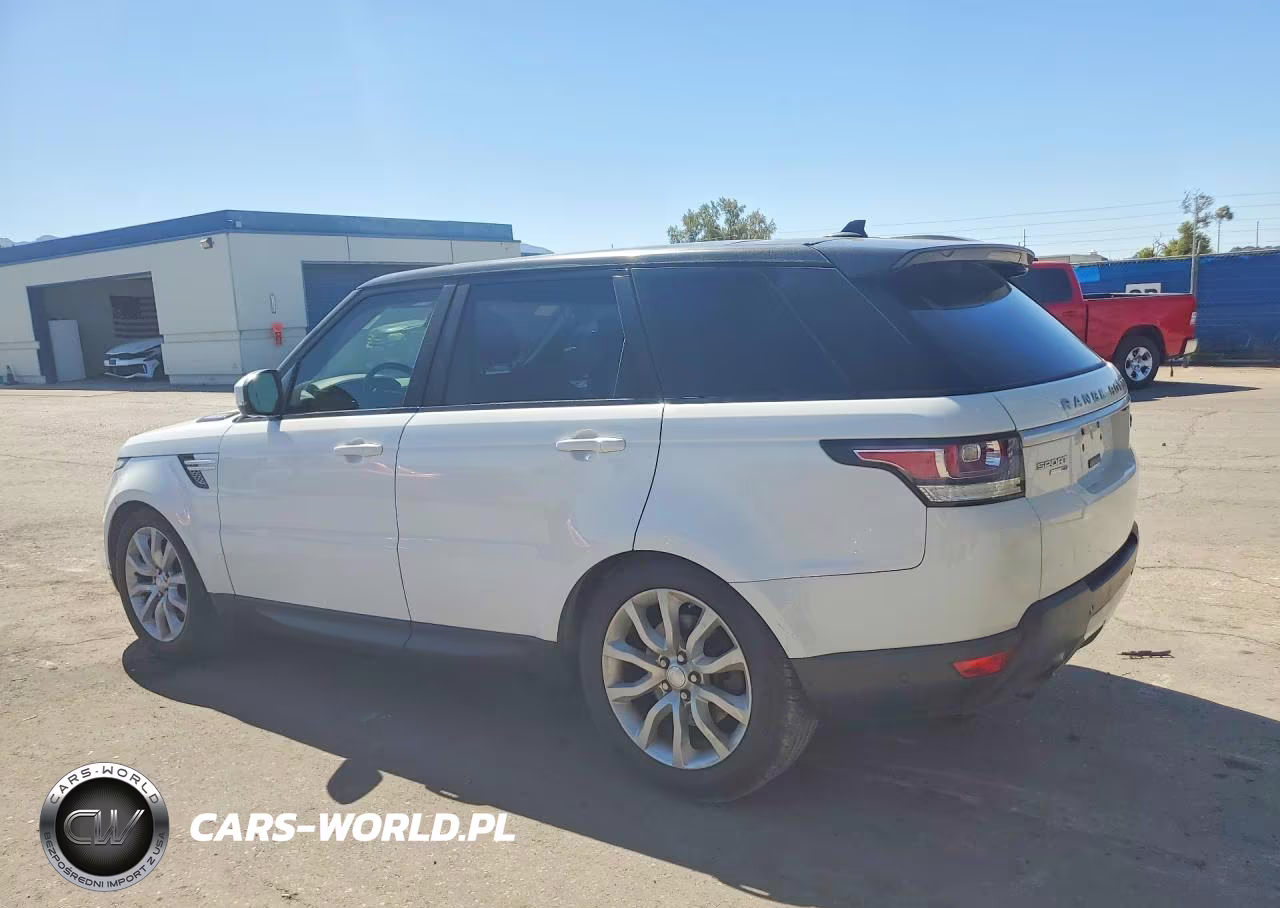 2016 Land Rover Range Rover Sport Hse VIN:SALWR2VF6GA576133 - 2