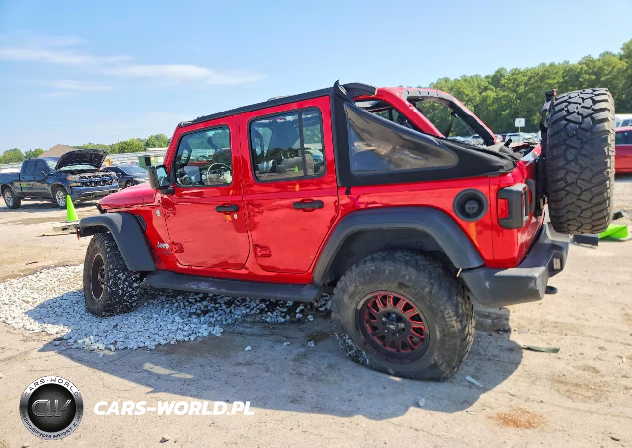 2018 Jeep Wrangler Unlimited Sport VIN:1C4HJXDG2JW139707 - 2