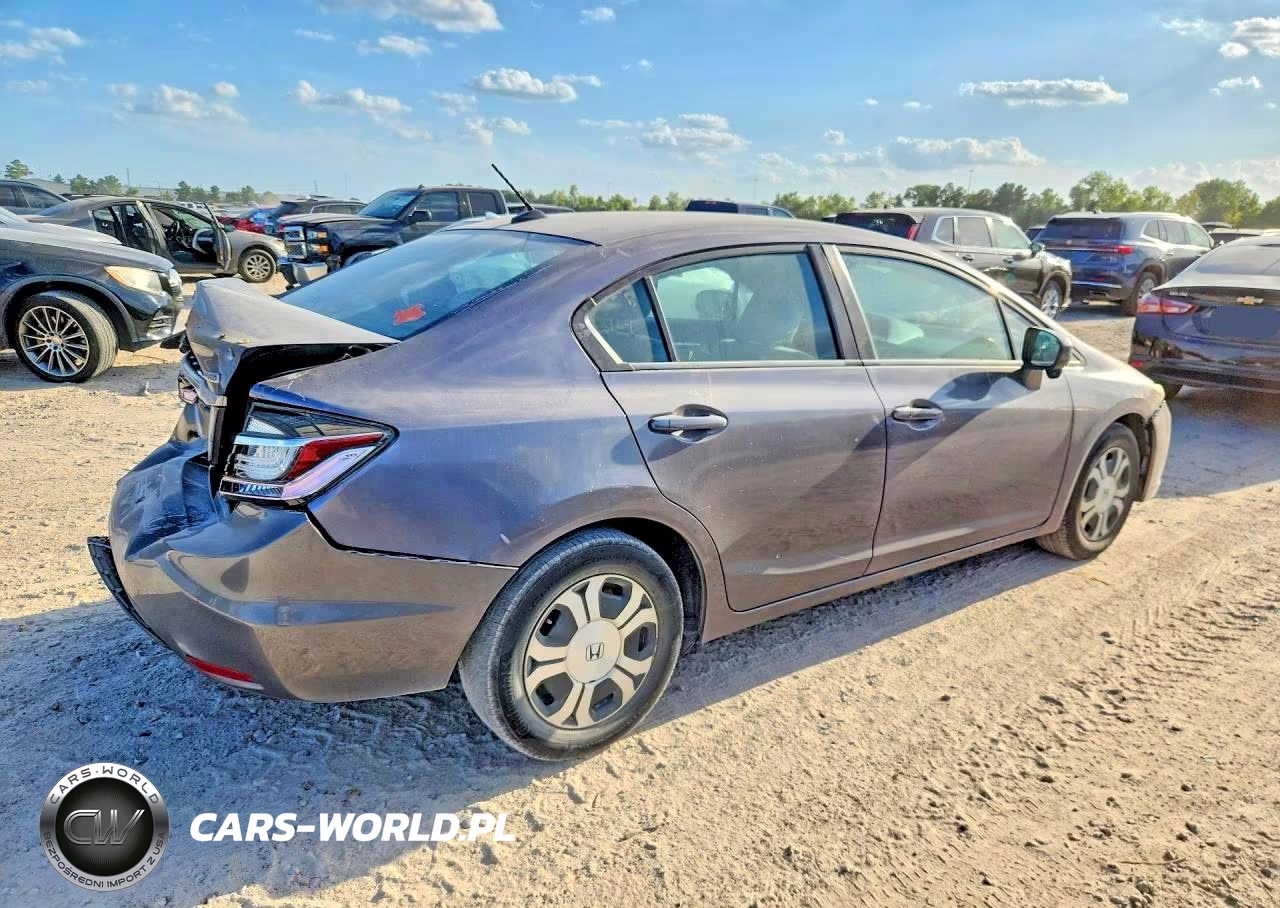 2014 Honda Civic Hybrid VIN:19XFB4F29EE200927 - 3