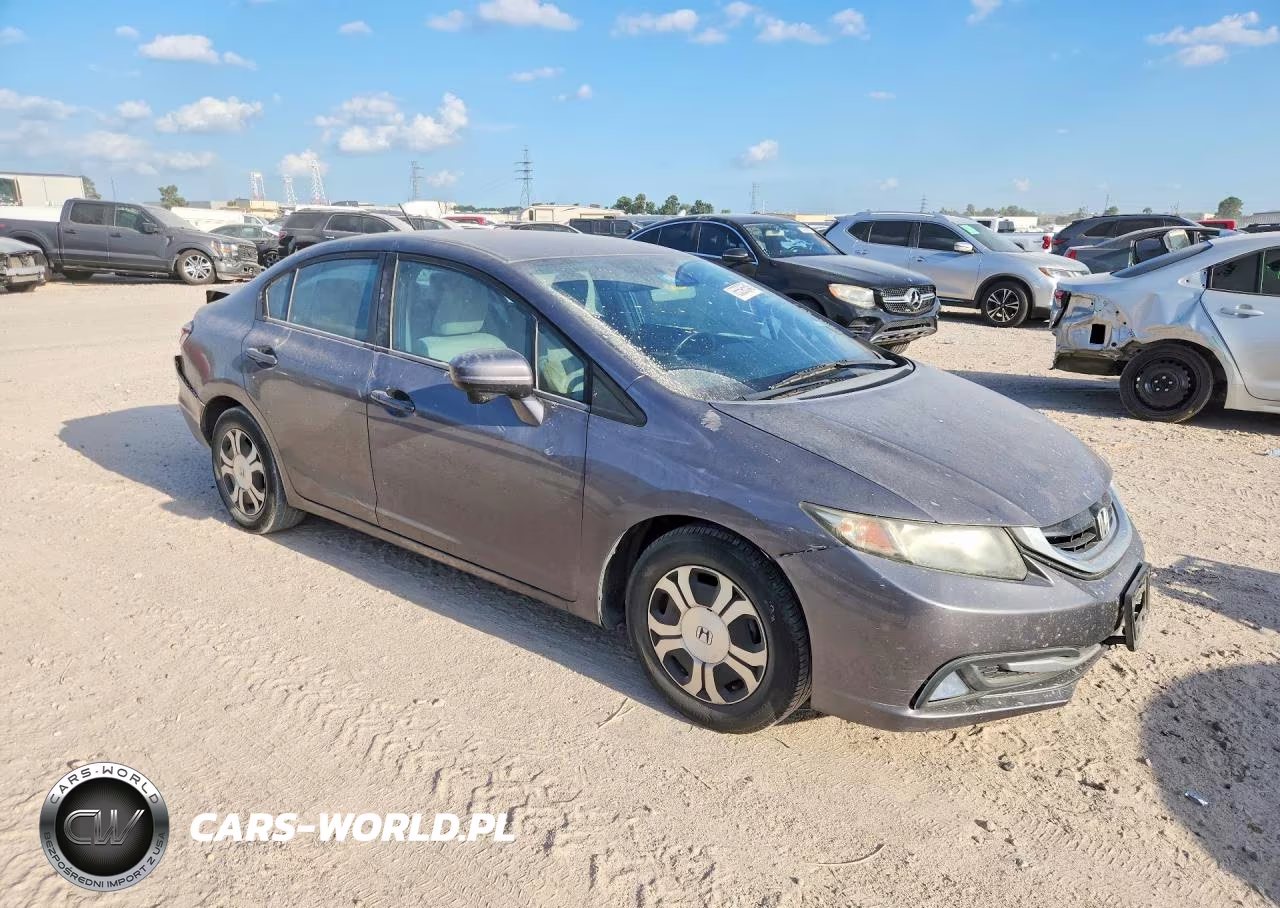 2014 Honda Civic Hybrid VIN:19XFB4F29EE200927 - 4