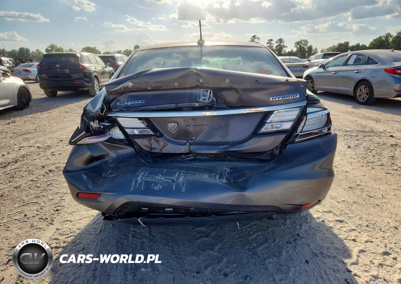 2014 Honda Civic Hybrid VIN:19XFB4F29EE200927 - 6