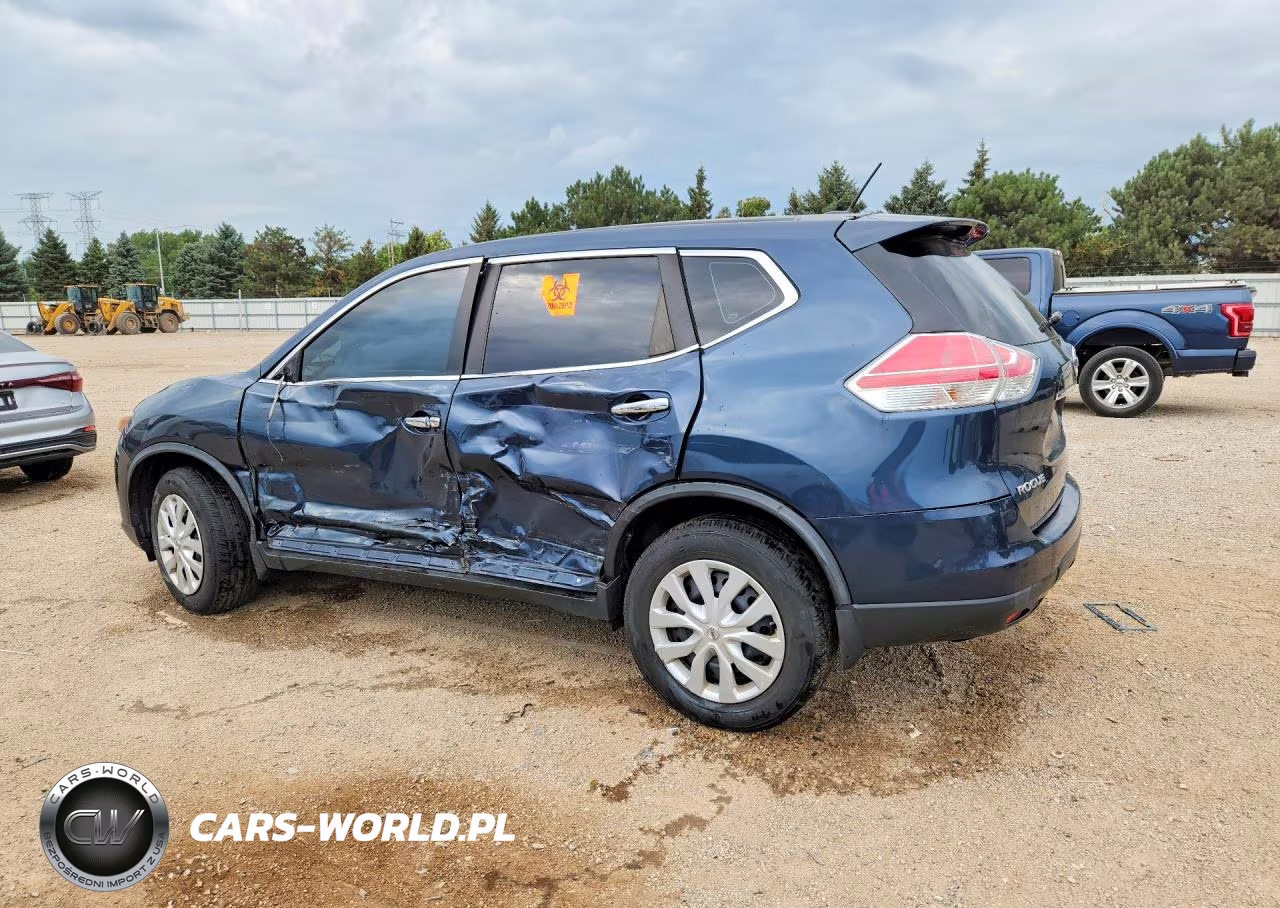 2015 Nissan Rogue S VIN:KNMAT2MV3FP563394 - 2