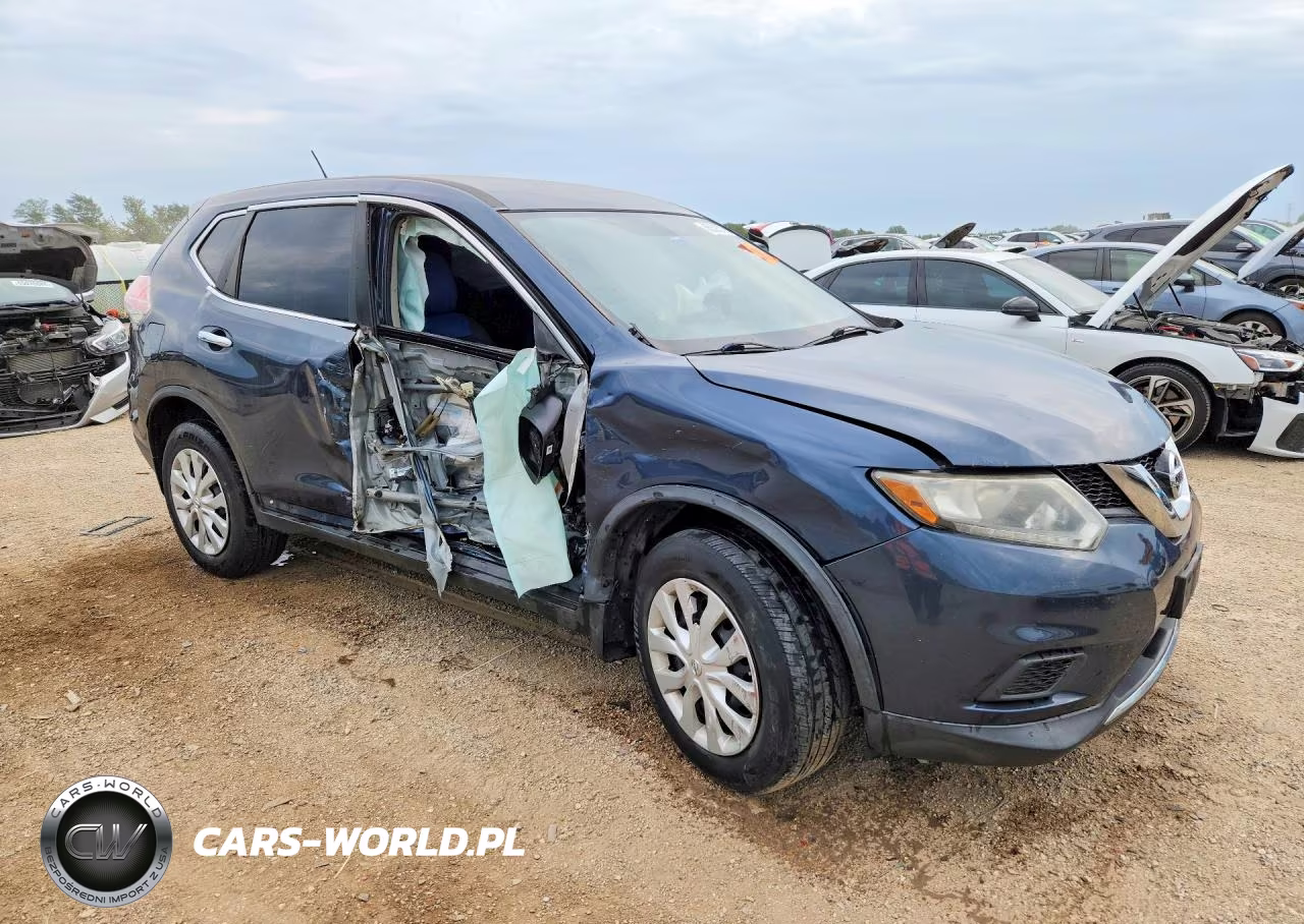 2015 Nissan Rogue S VIN:KNMAT2MV3FP563394 - 4
