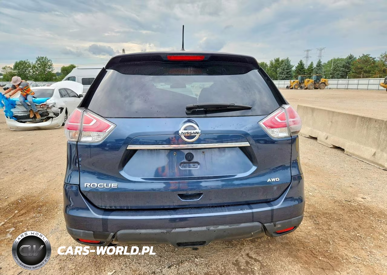 2015 Nissan Rogue S VIN:KNMAT2MV3FP563394 - 6