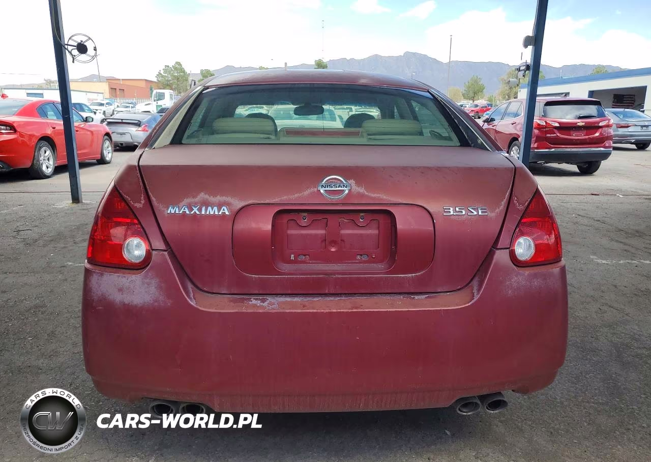 2006 Nissan Maxima Se VIN:1N4BA41E96C835261 - 6