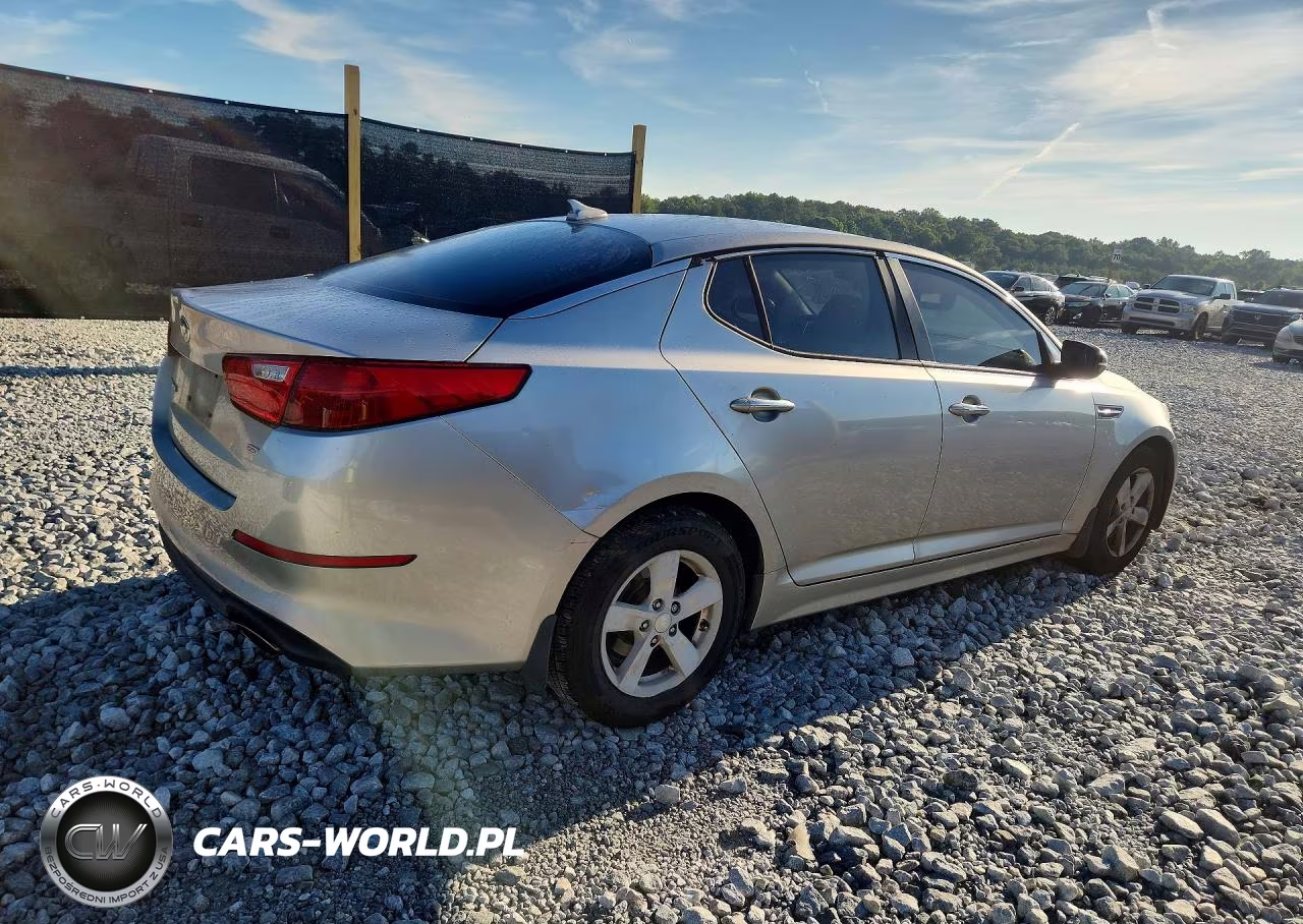 2015 Kia Optima Lx VIN:KNAGM4A78F5540839 - 3