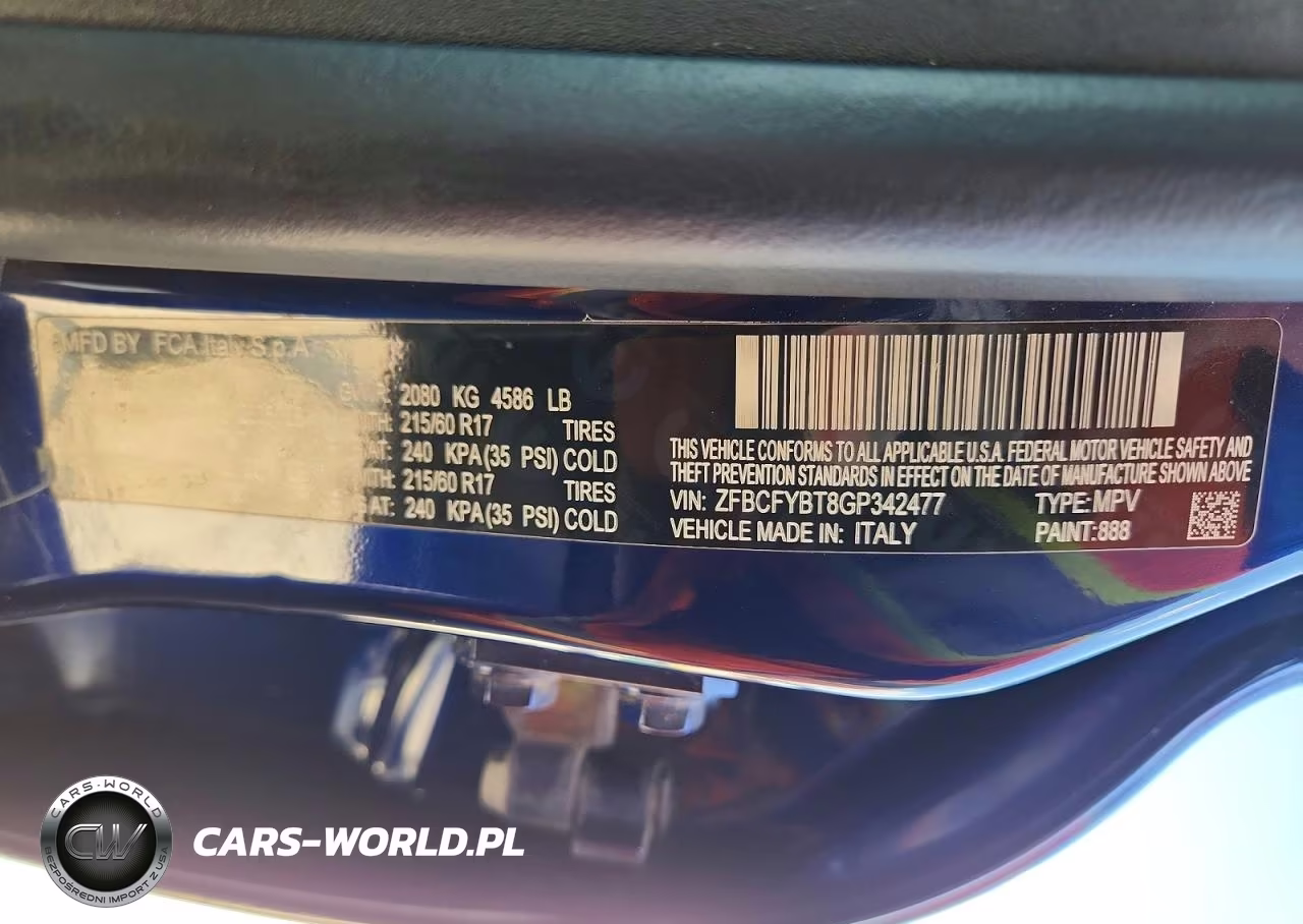 2016 Fiat 500X Easy VIN:ZFBCFYBT8GP342477 - 13