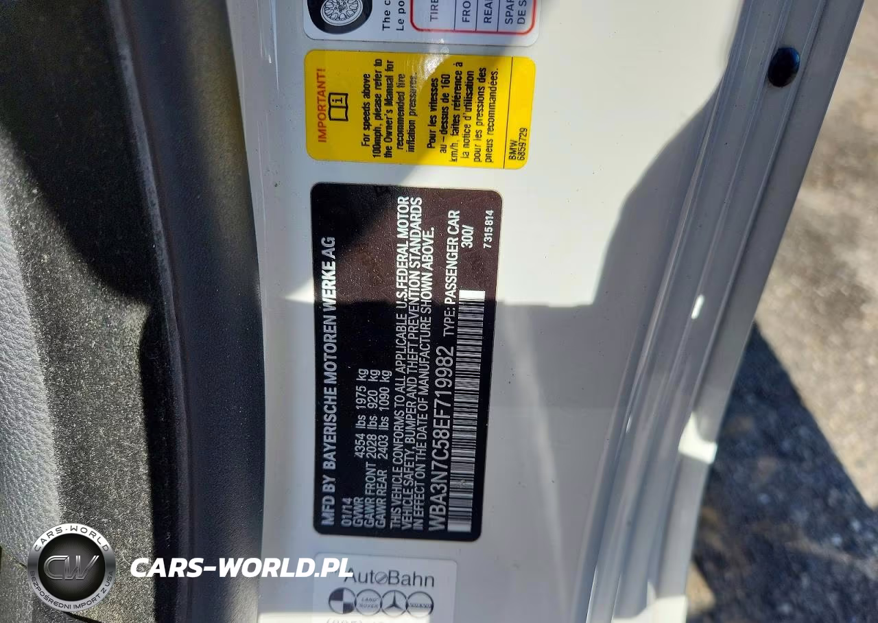 2014 BMW 428 I VIN:WBA3N7C58EF719982 - 12