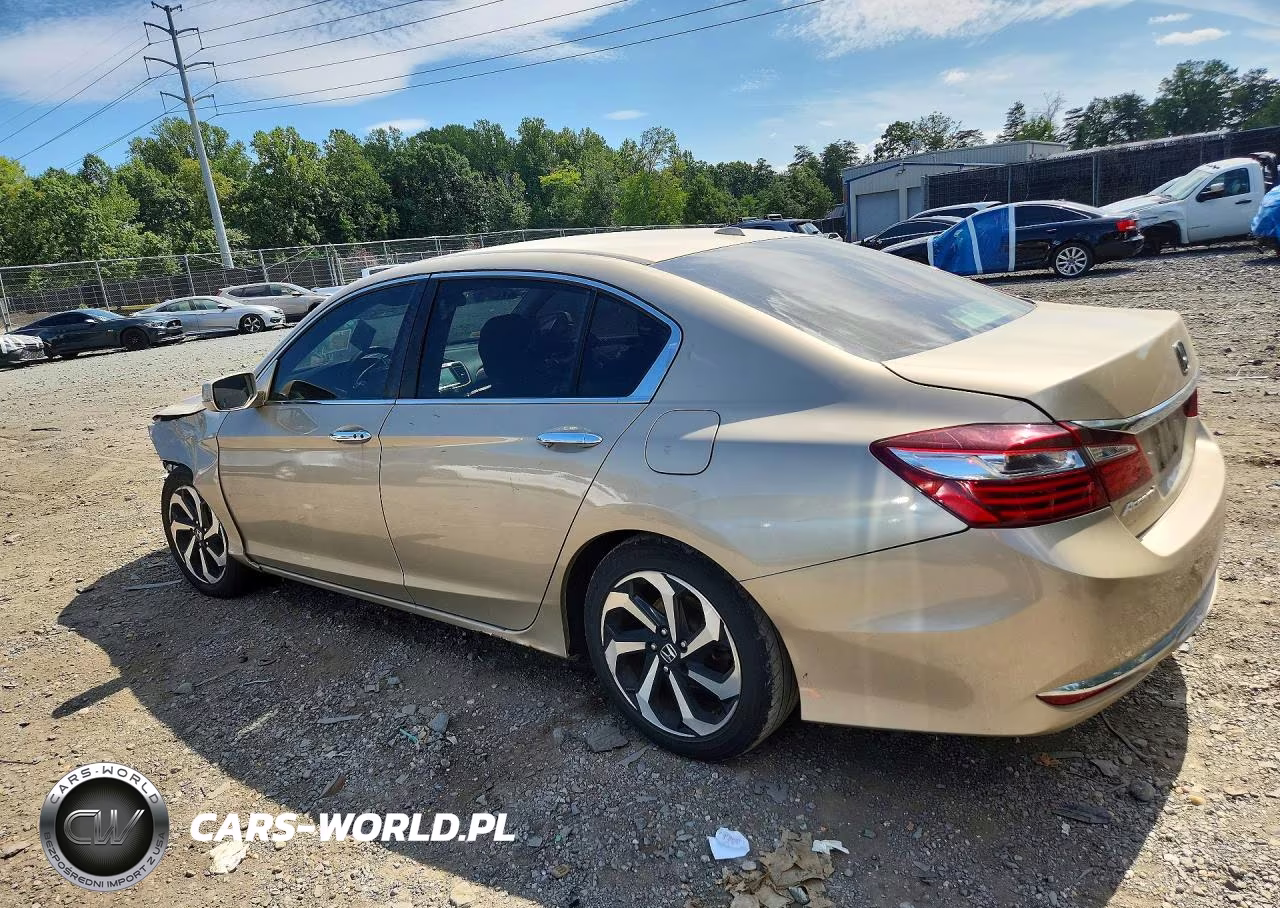 2017 Honda Accord Ex VIN:1HGCR2F74HA051009 - 2