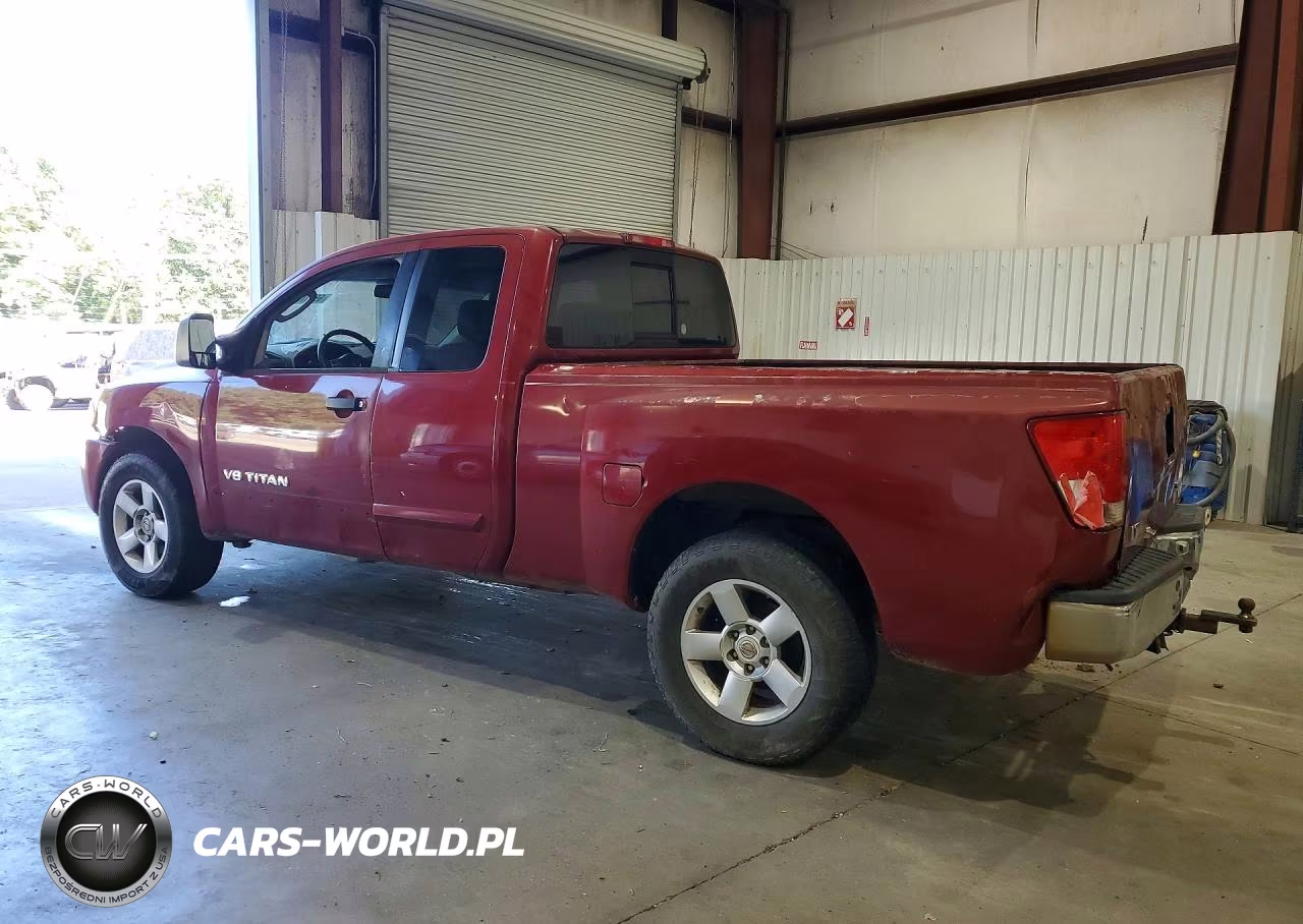 2007 Nissan Titan Xe Ffv VIN:1N6BA06A77N208022 - 2