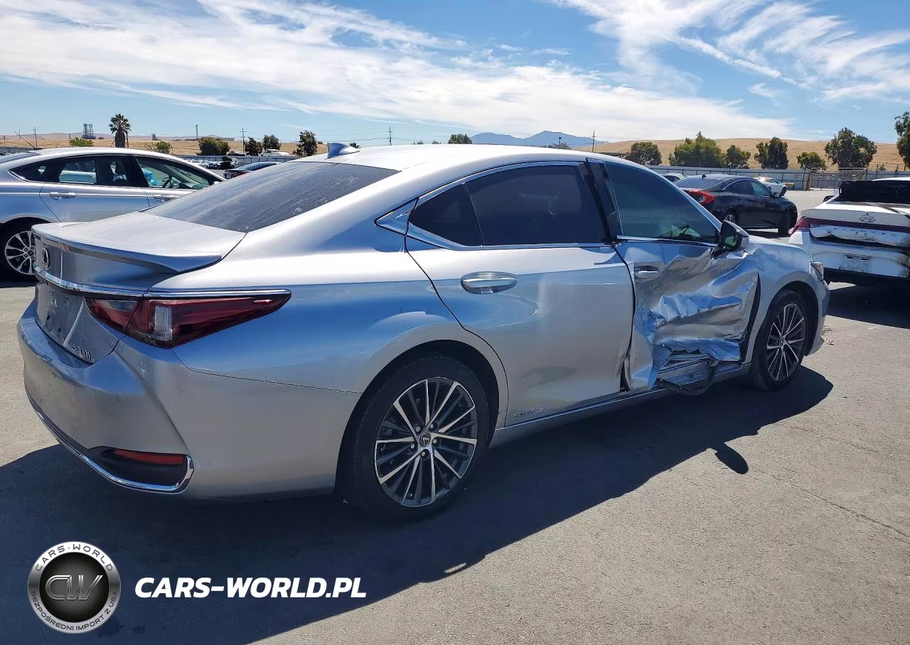 2022 Lexus Es 300H Base VIN:58ADA1C13NU017890 - 3