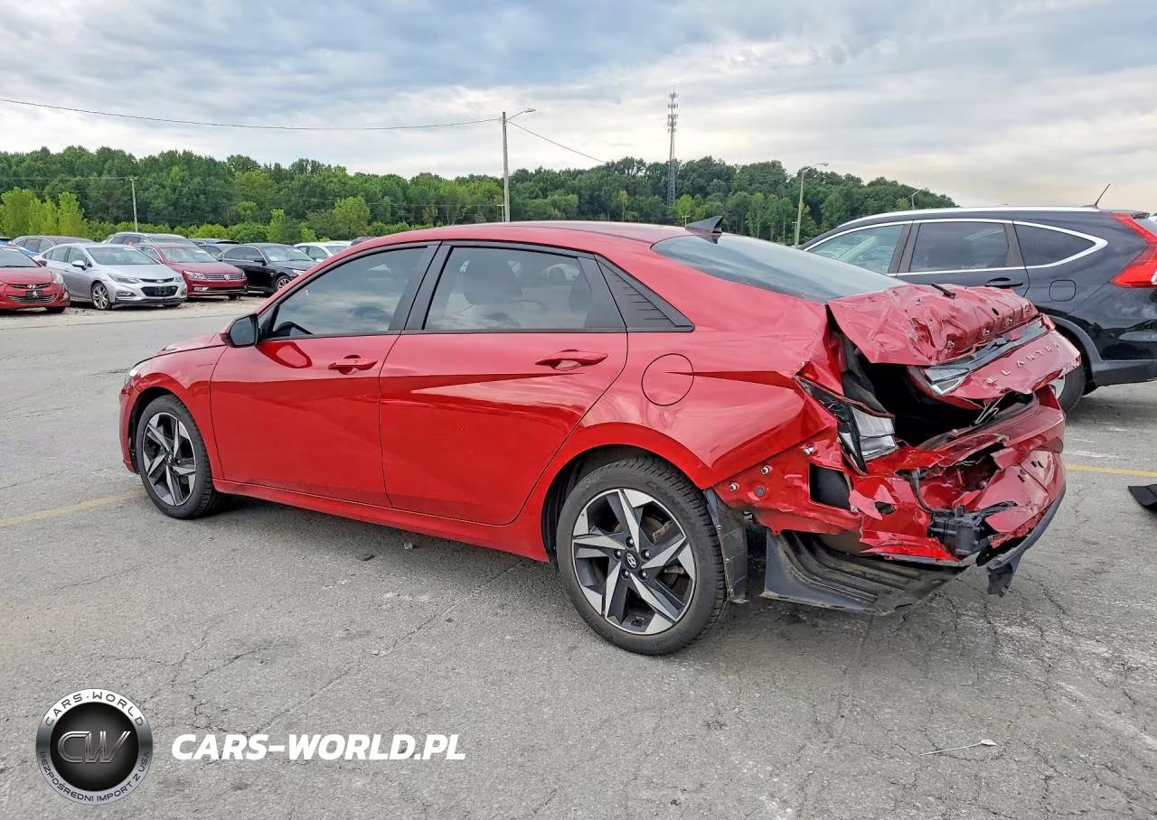 2023 Hyundai Elantra Sel VIN:KMHLS4AG5PU483770 - 2