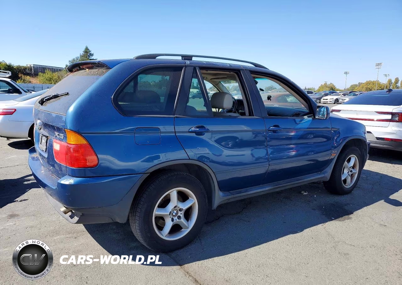2002 BMW X5 3.0I VIN:5UXFA53522LP45361 - 3