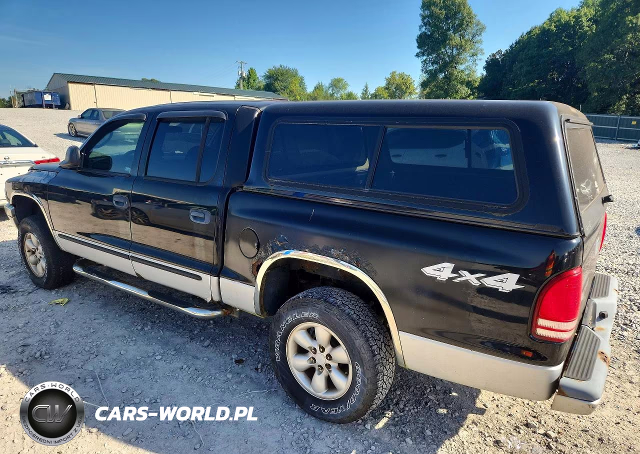 2004 Dodge Dakota Quad Slt VIN:1D7HG48N84S766550 - 2