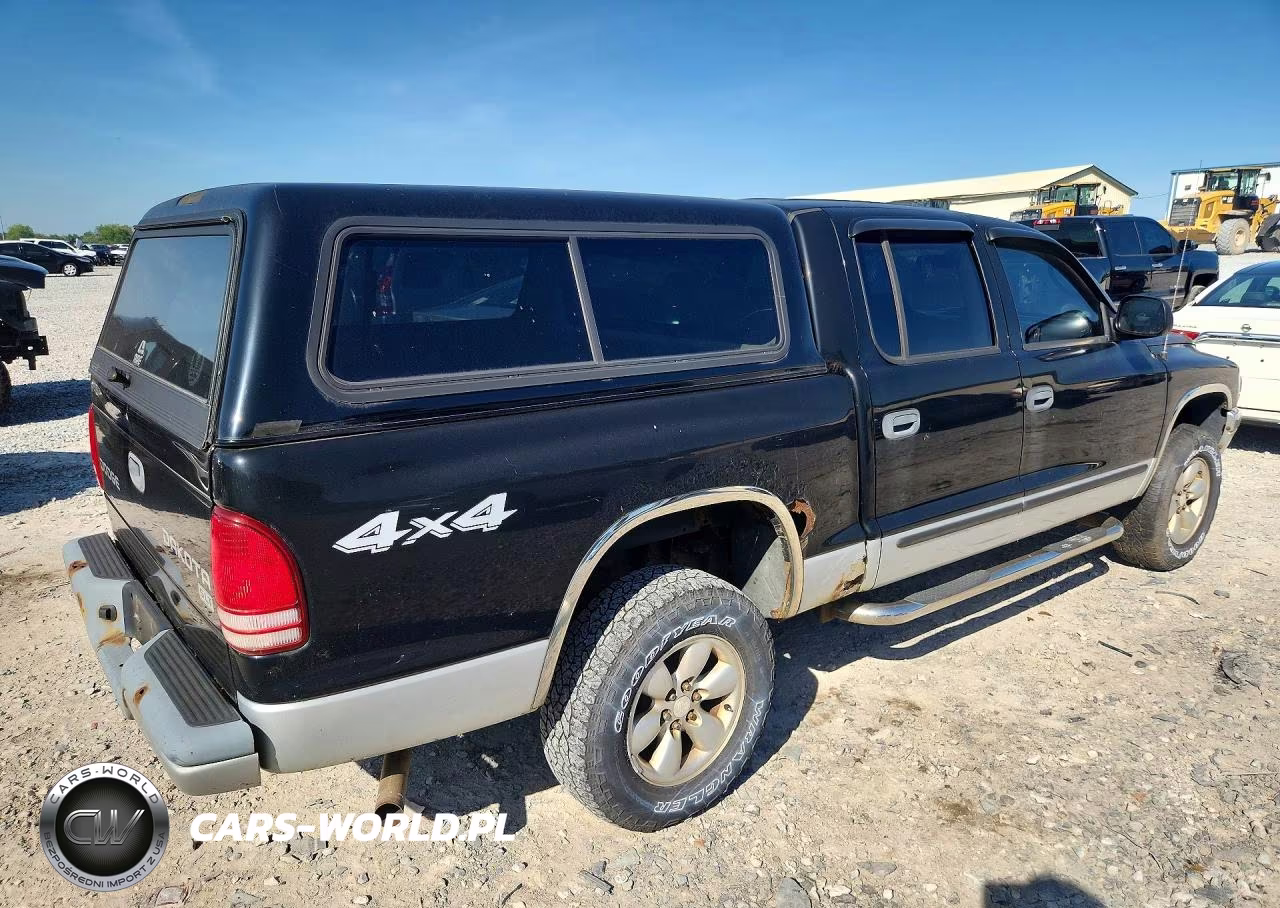 2004 Dodge Dakota Quad Slt VIN:1D7HG48N84S766550 - 3