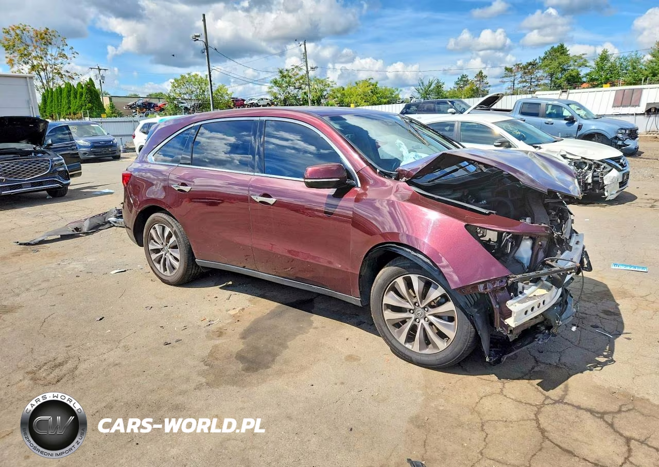 2016 Acura Mdx Technology VIN:5FRYD4H41GB013050 - 4