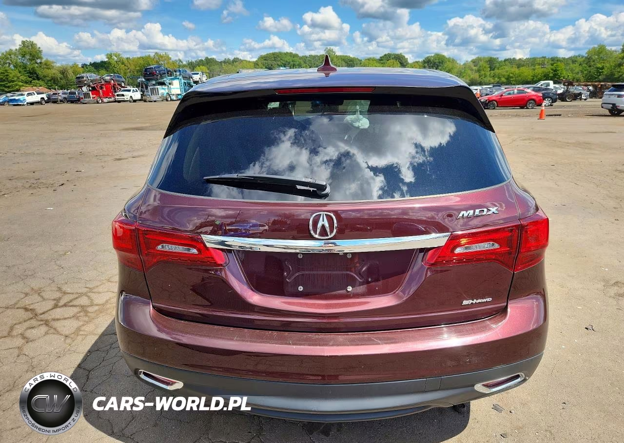 2016 Acura Mdx Technology VIN:5FRYD4H41GB013050 - 6