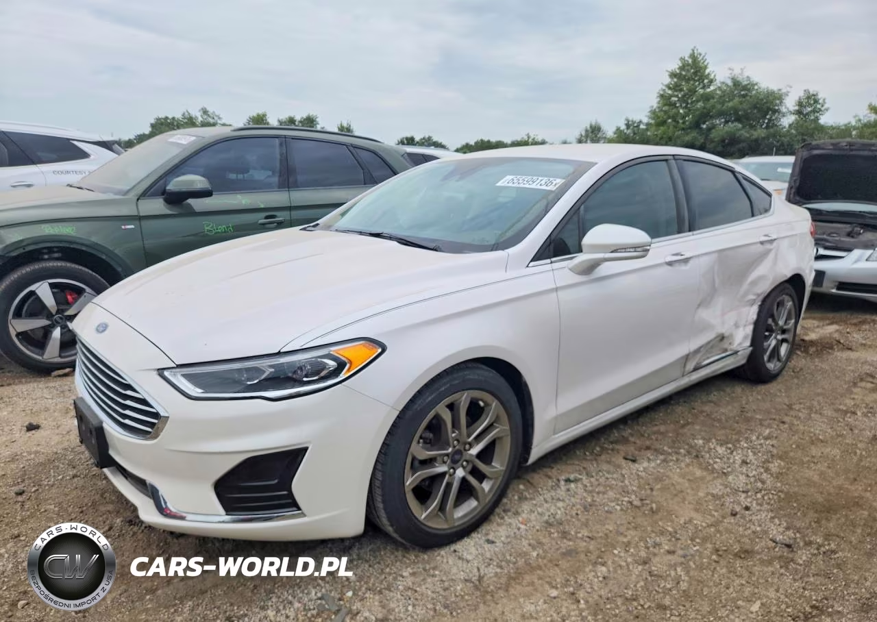 2020 Ford Fusion Sel VIN:3FA6P0CD7LR235820 - 1