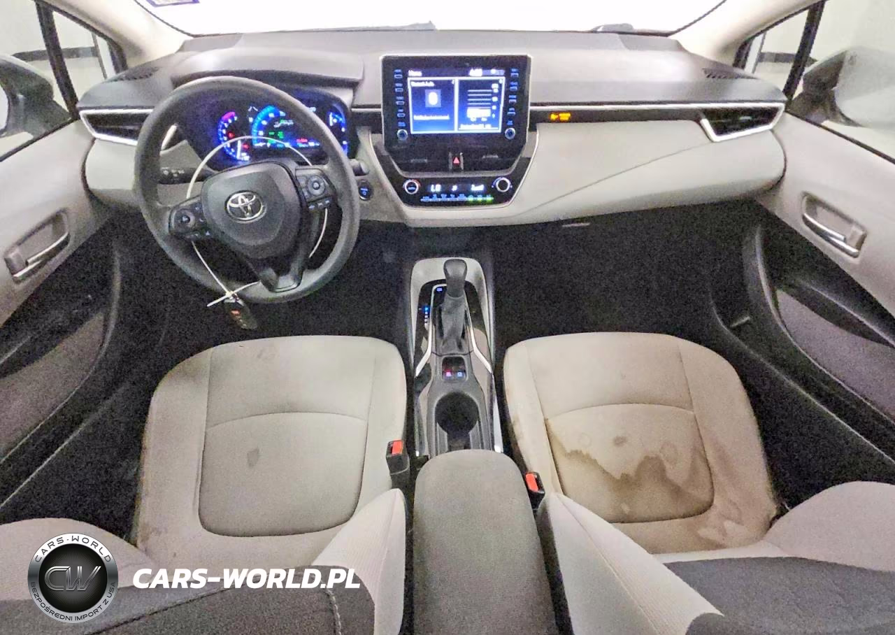 2020 Toyota Corolla Le VIN:JTDEBRBE1LJ016378 - 8
