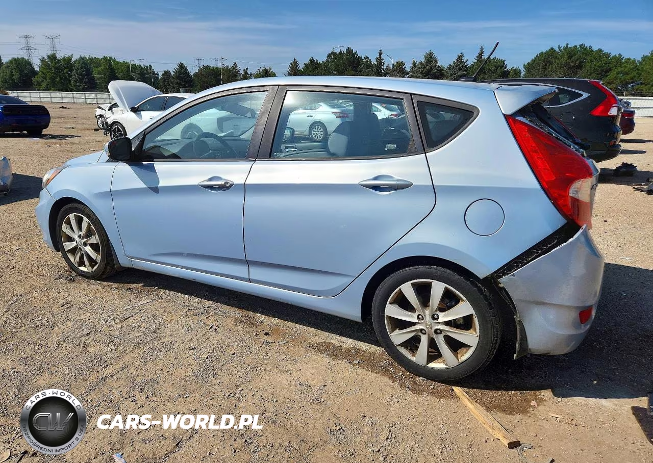 2013 Hyundai Accent Se VIN:KMHCU5AEXDU102974 - 2