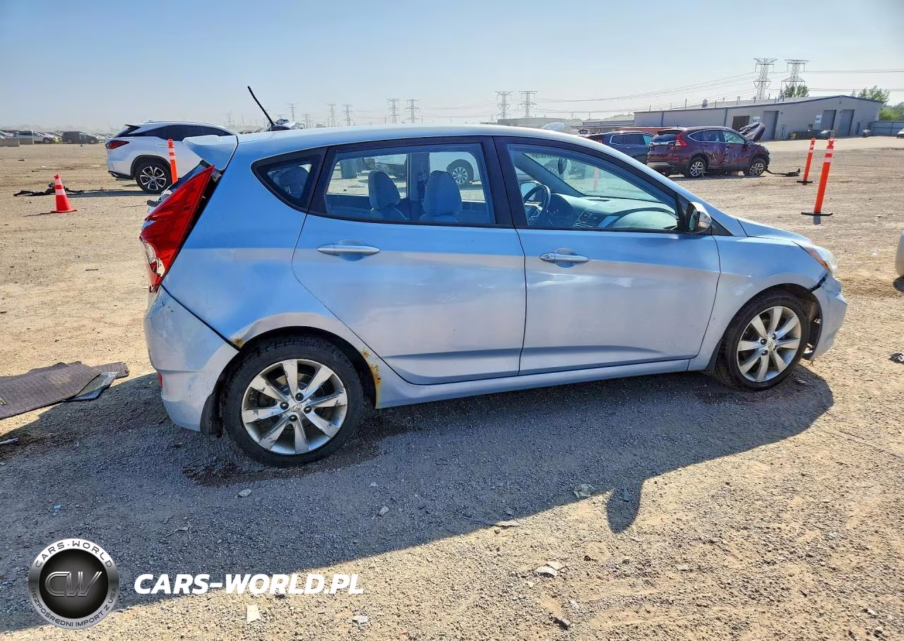 2013 Hyundai Accent Se VIN:KMHCU5AEXDU102974 - 3