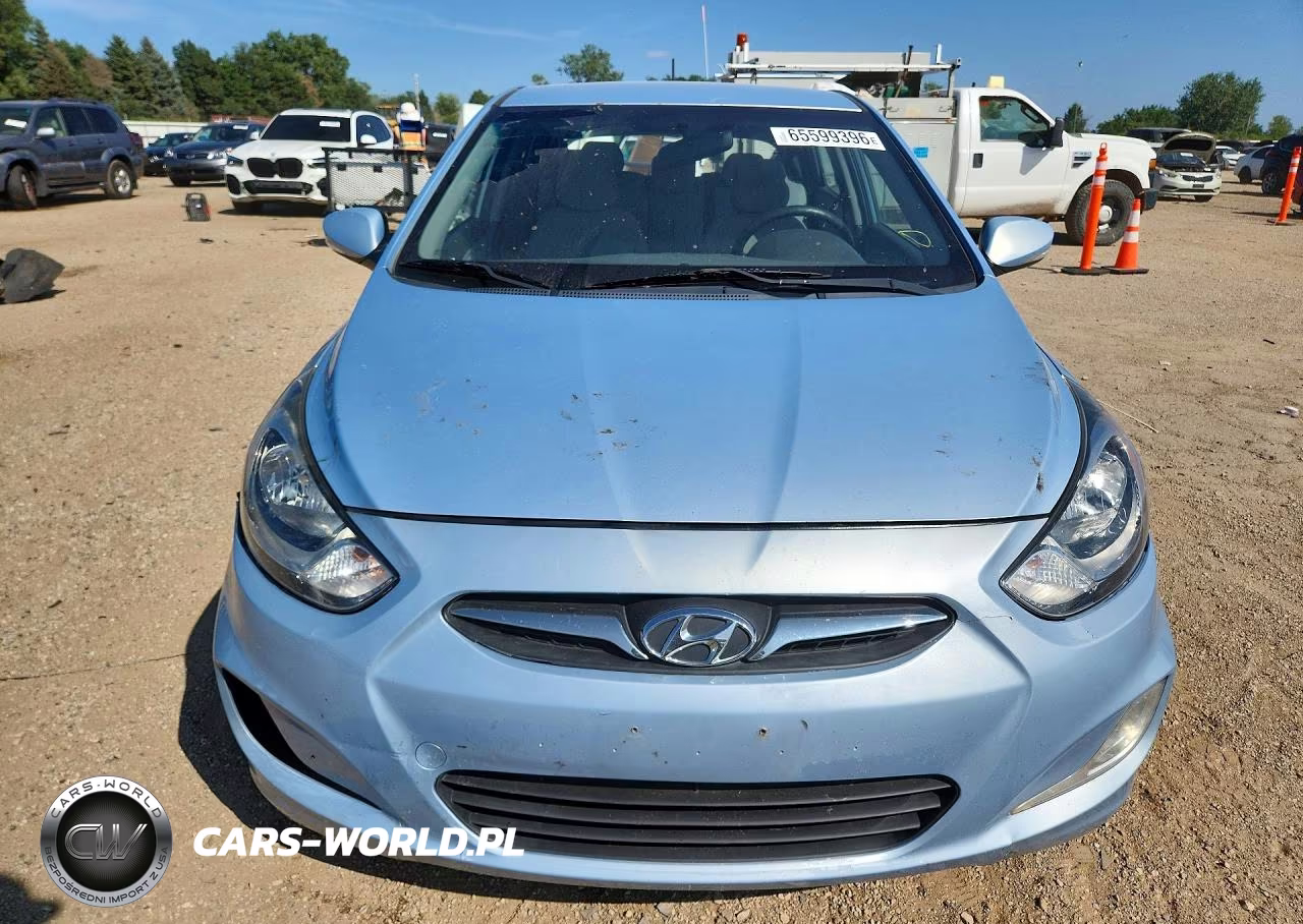 2013 Hyundai Accent Se VIN:KMHCU5AEXDU102974 - 5