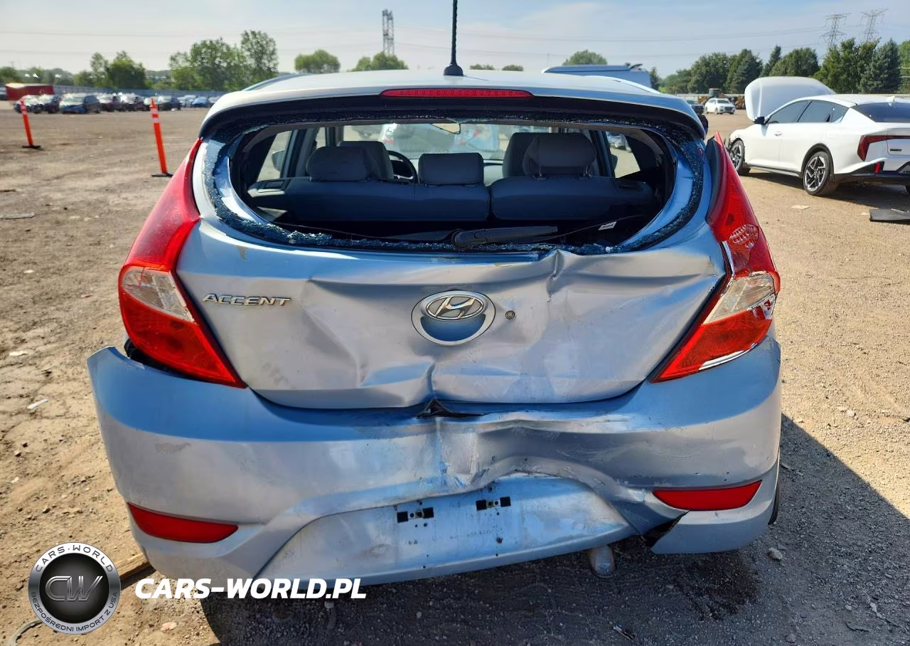2013 Hyundai Accent Se VIN:KMHCU5AEXDU102974 - 6