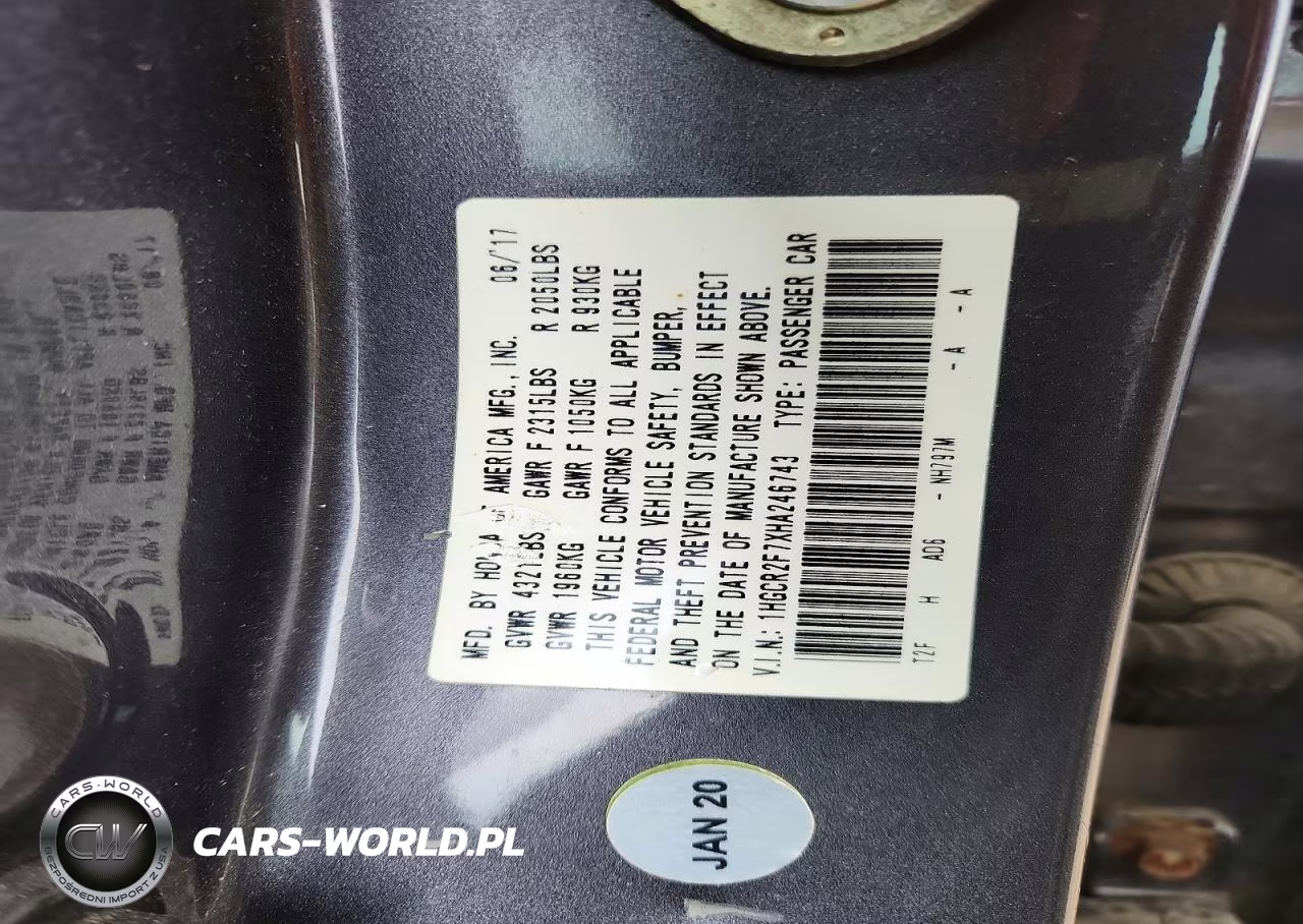 2017 Honda Accord Ex VIN:1HGCR2F7XHA246743 - 13