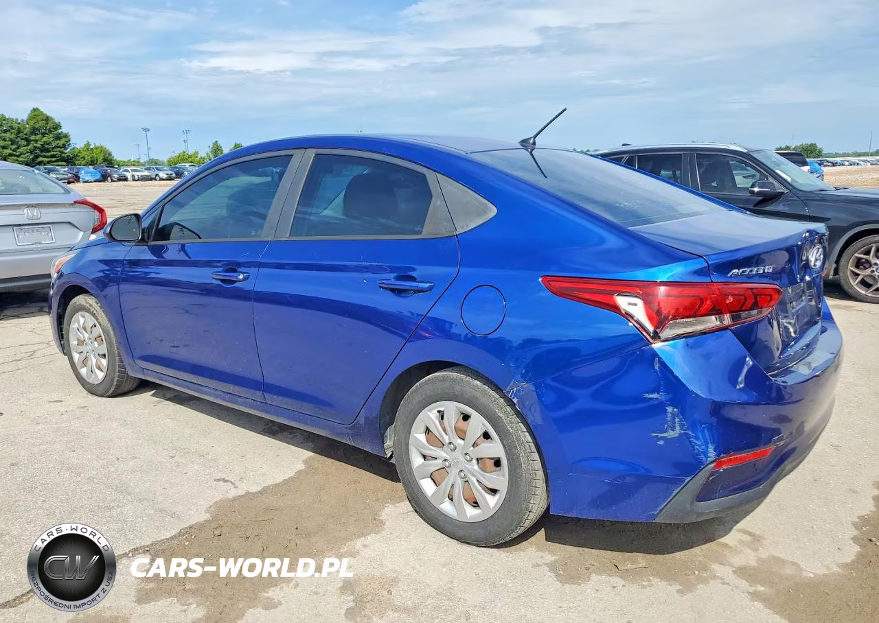2019 Hyundai Accent Se VIN:3KPC24A39KE040949 - 2