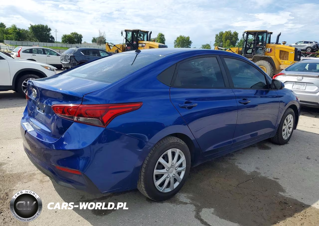 2019 Hyundai Accent Se VIN:3KPC24A39KE040949 - 3