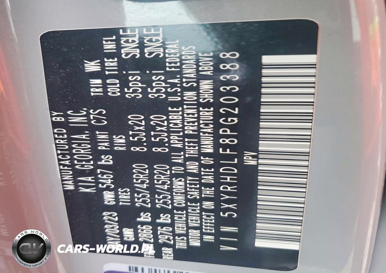 2023 Kia Sorento Ex VIN:5XYRHDLF8PG203388 - 13