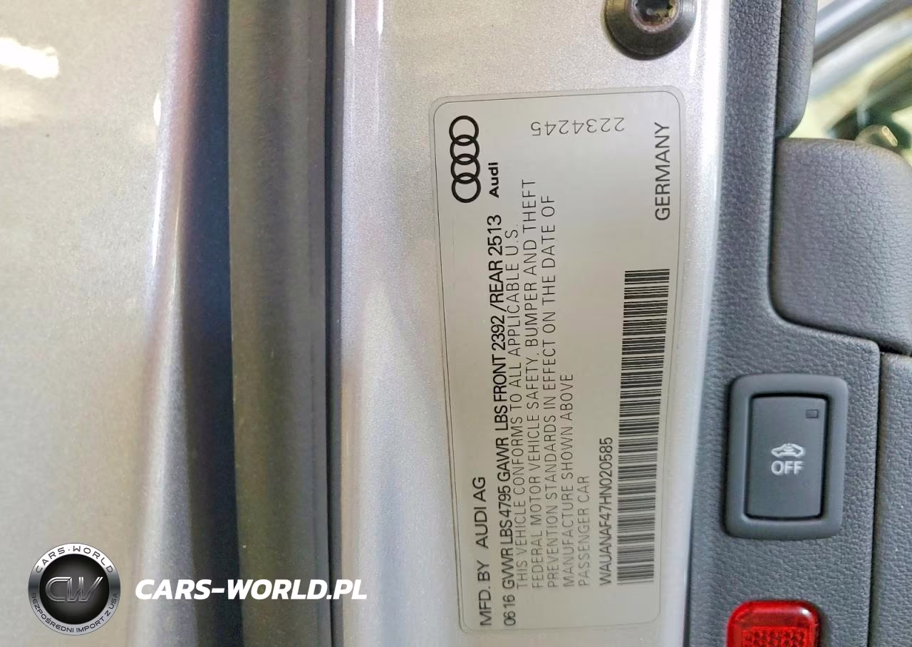 2017 Audi A4 Premium VIN:WAUANAF47HN020585 - 13