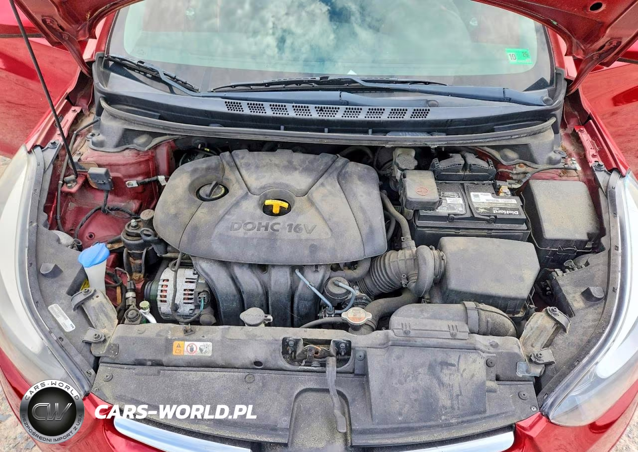 2014 Hyundai Elantra Se VIN:5NPDH4AE3EH539122 - 11