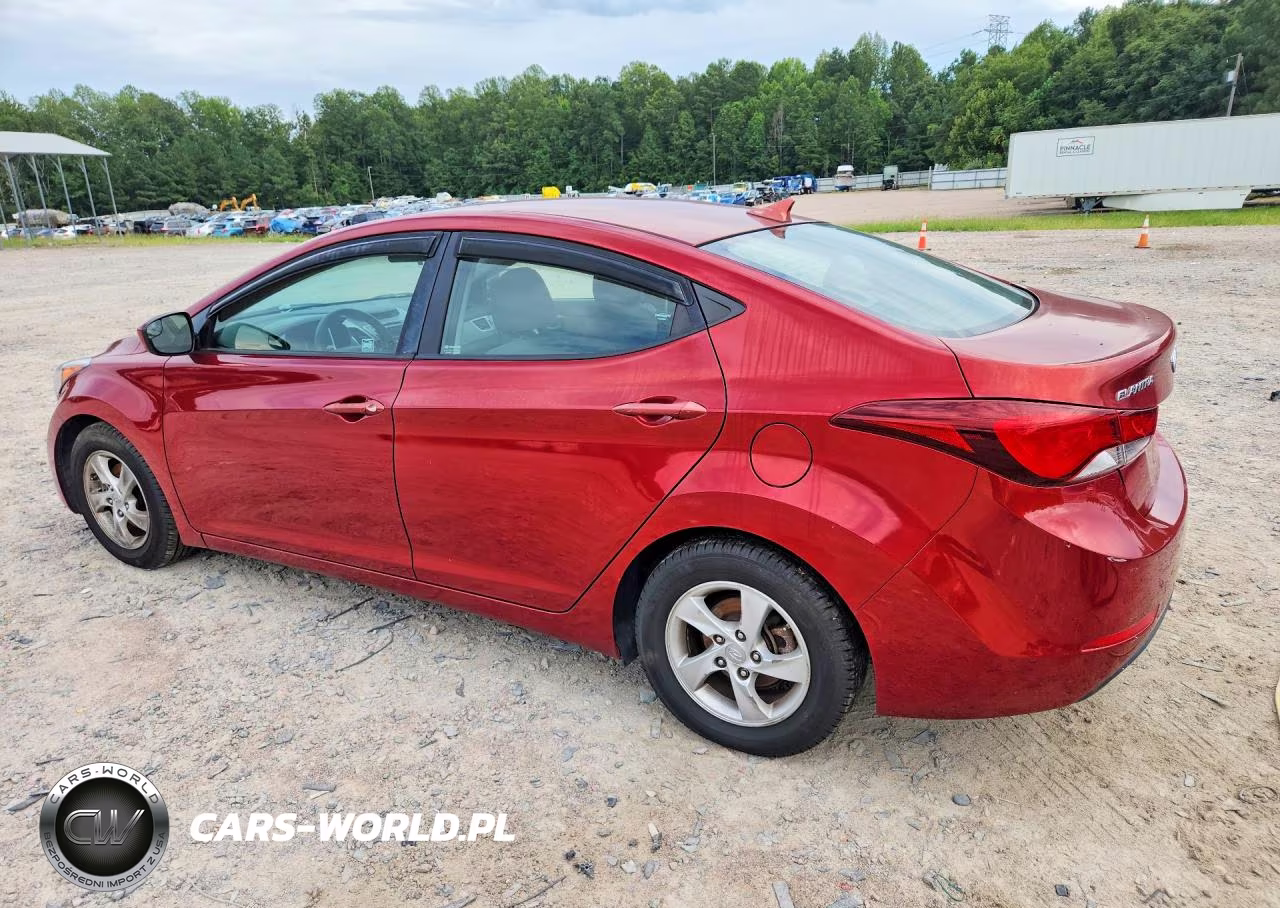 2014 Hyundai Elantra Se VIN:5NPDH4AE3EH539122 - 2