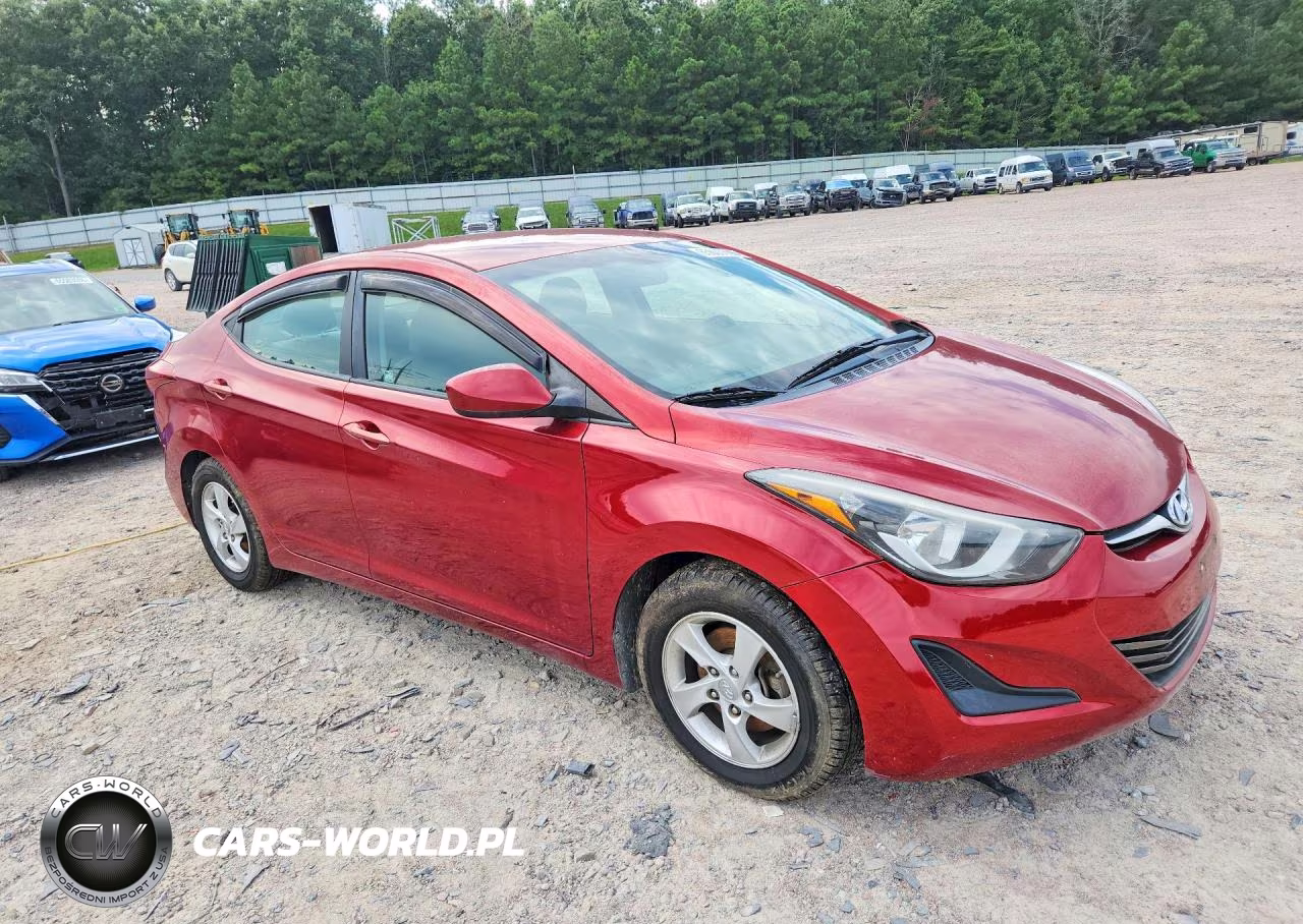 2014 Hyundai Elantra Se VIN:5NPDH4AE3EH539122 - 4
