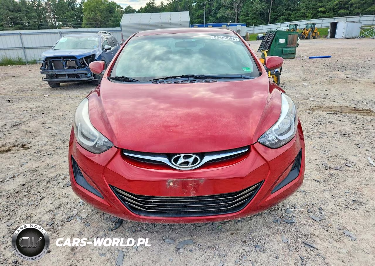 2014 Hyundai Elantra Se VIN:5NPDH4AE3EH539122 - 5