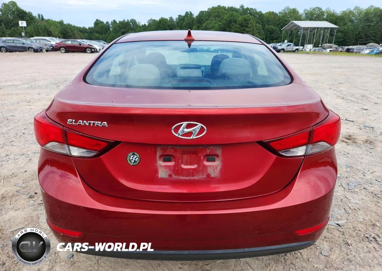 2014 Hyundai Elantra Se VIN:5NPDH4AE3EH539122 - 6