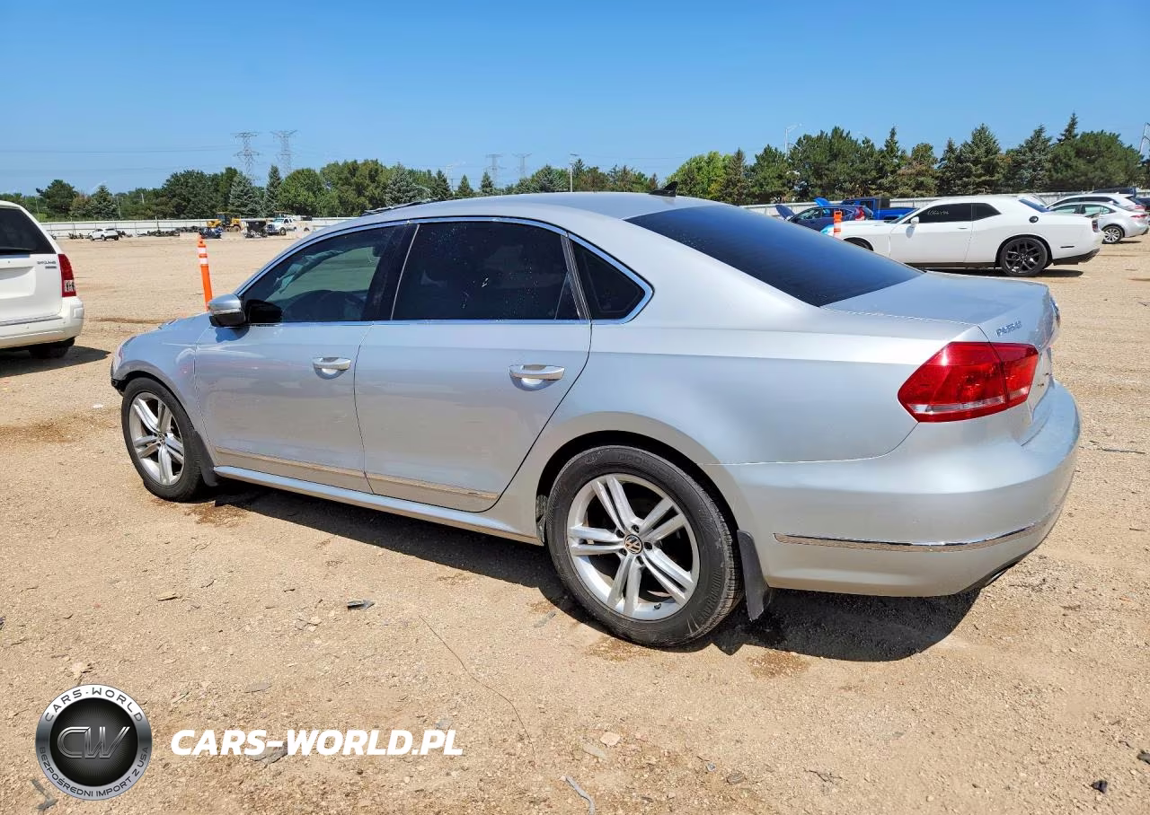 2015 Volkswagen Passat Se VIN:1VWBT7A38FC052286 - 2