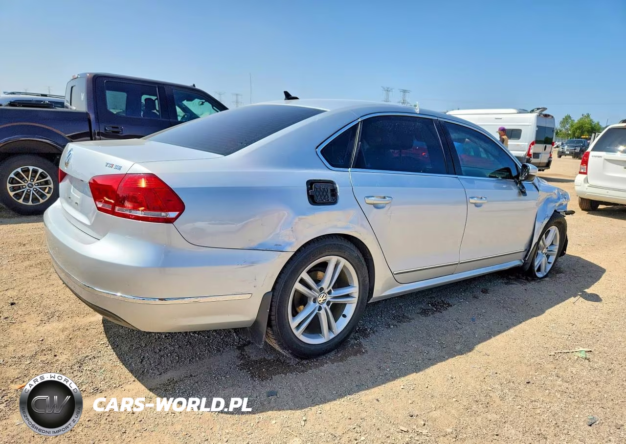 2015 Volkswagen Passat Se VIN:1VWBT7A38FC052286 - 3