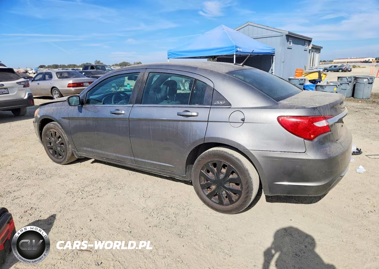 2012 Chrysler 200 Lx VIN:1C3CCBAB1CN145110 - 2