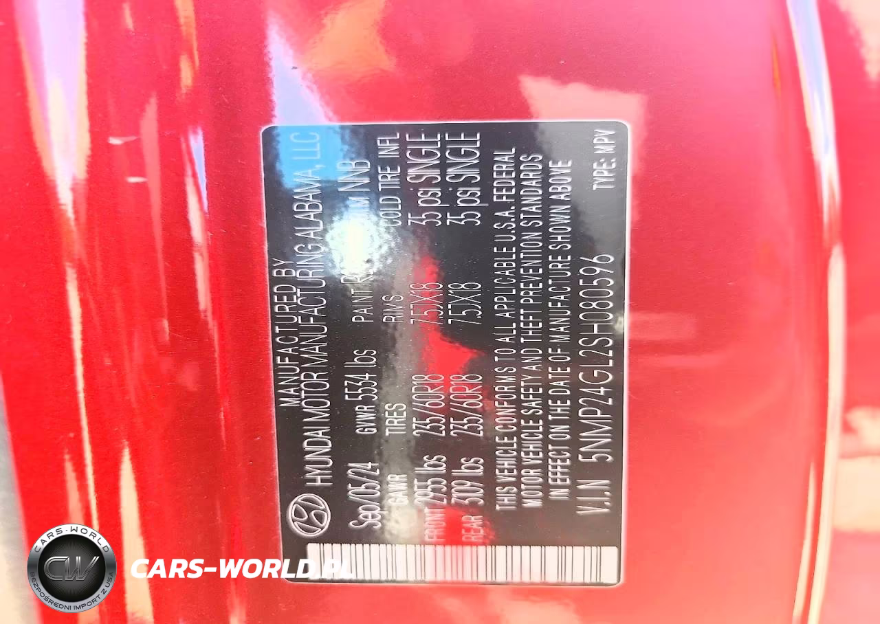 2025 Hyundai Santa Fe Sel VIN:5NMP24GL2SH080596 - 13