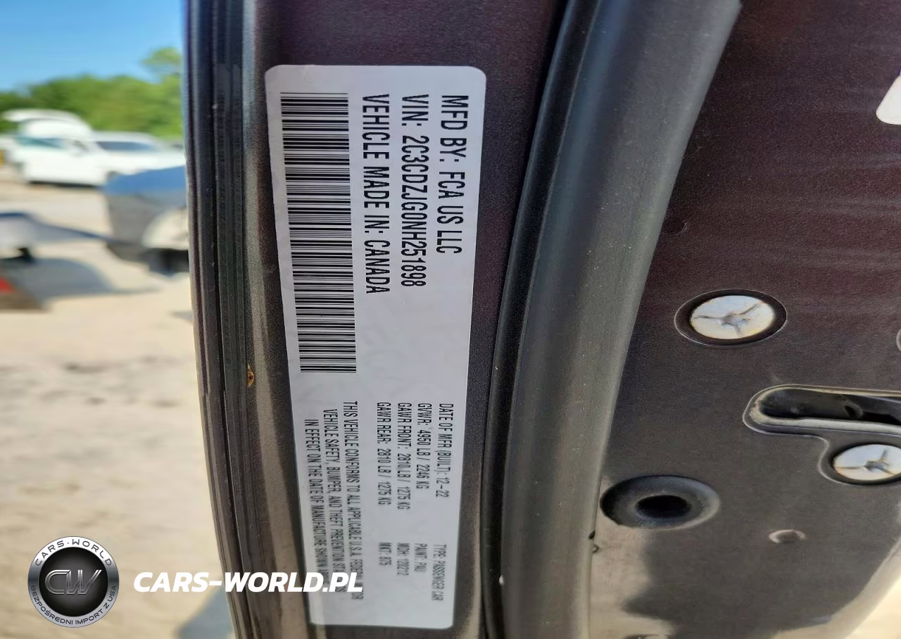 2022 Dodge Challenger Gt VIN:2C3CDZJG0NH251898 - 13