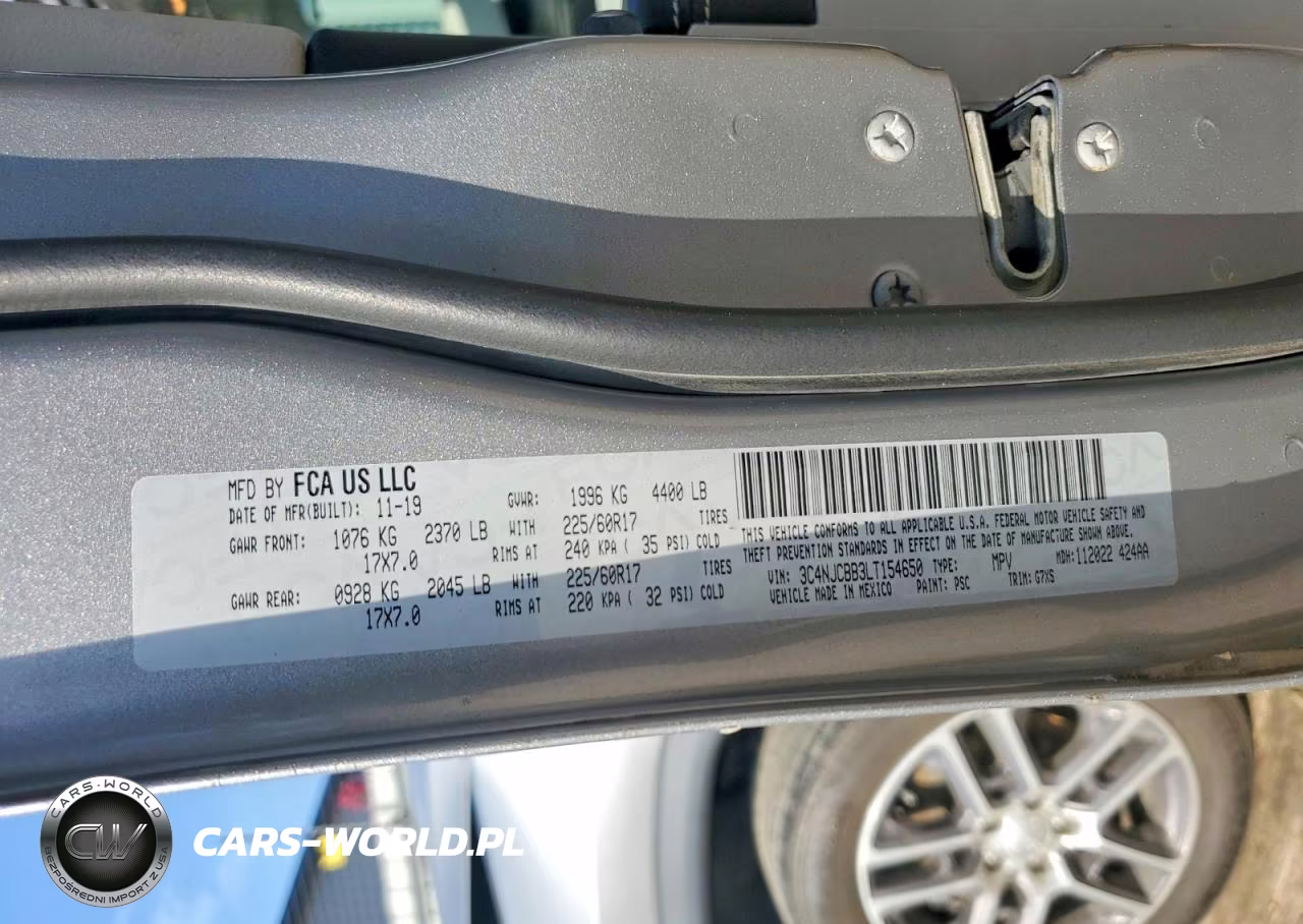 2020 Jeep Compass Latitude VIN:3C4NJCBB3LT154650 - 13