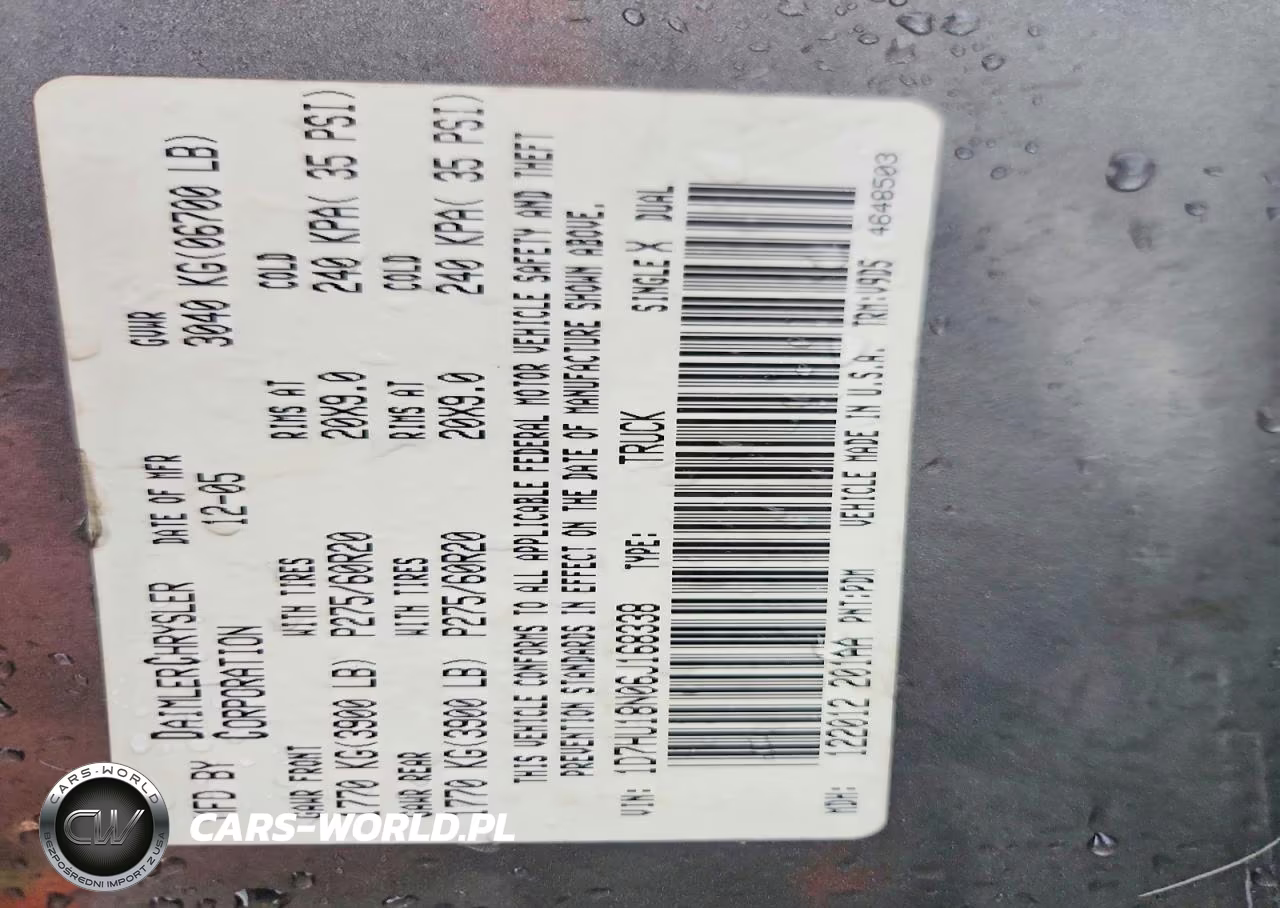 2006 Dodge Ram 1500 St VIN:1D7HU18N06J168338 - 13