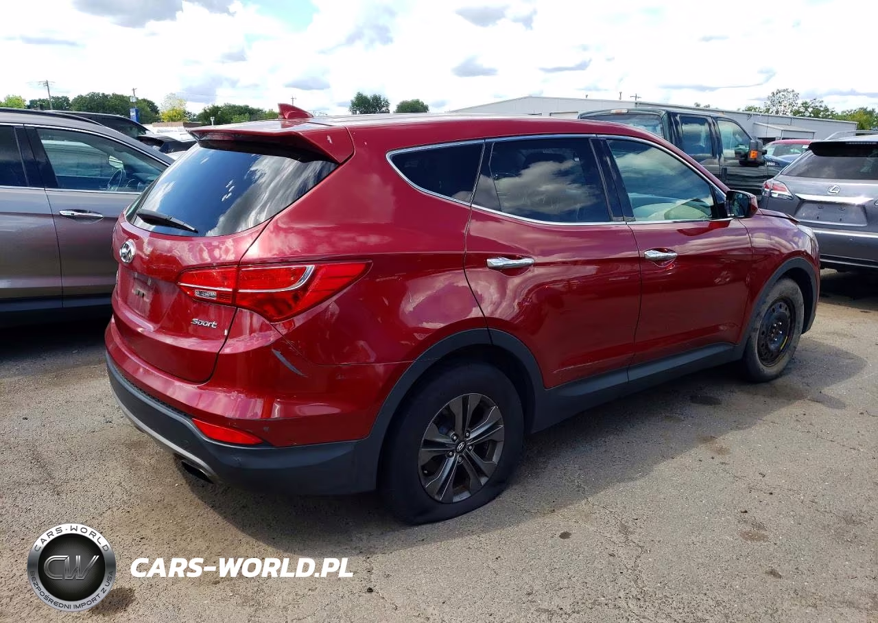 2015 Hyundai Santa Fe Sport 2.4L VIN:5XYZT3LBXFG258459 - 3