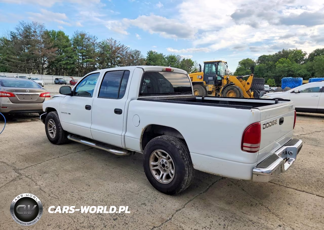 2001 Dodge Dakota Quad VIN:1B7HL2AN31S324808 - 2