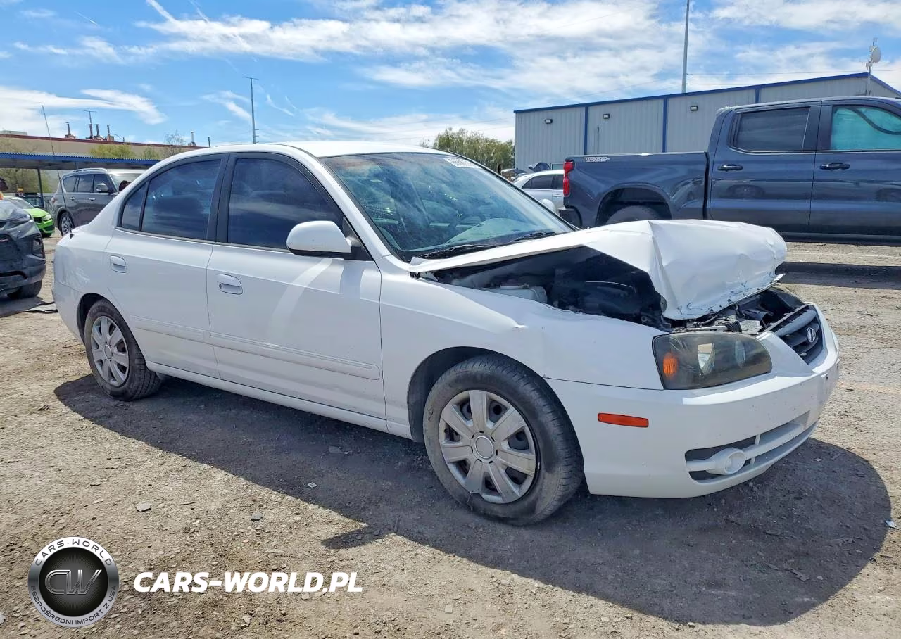 2006 Hyundai Elantra Gls VIN:KMHDN46D96U362913 - 4